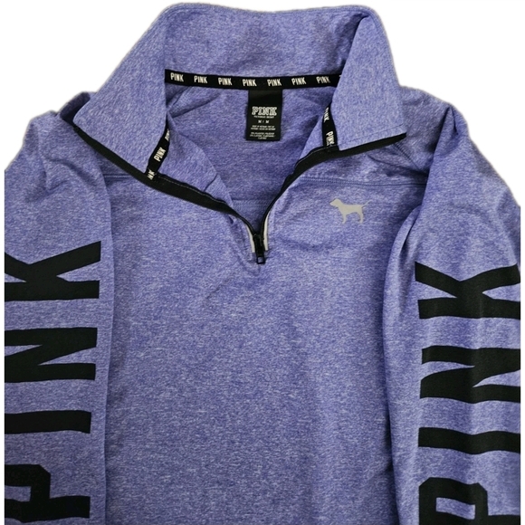PINK Victoria's Secret Purple Pullover - Picture 3 of 7